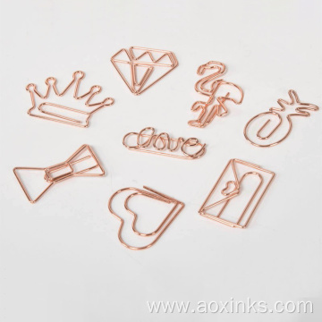 Paper Clips Cute Journal Assorted Sizes Metal Office